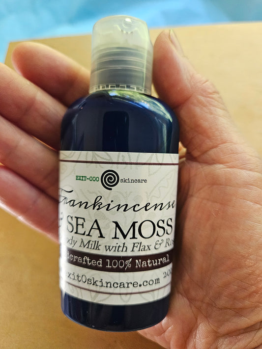 BodyMilk: Frankincense & Sea Moss 2oz TRIAL SIZE