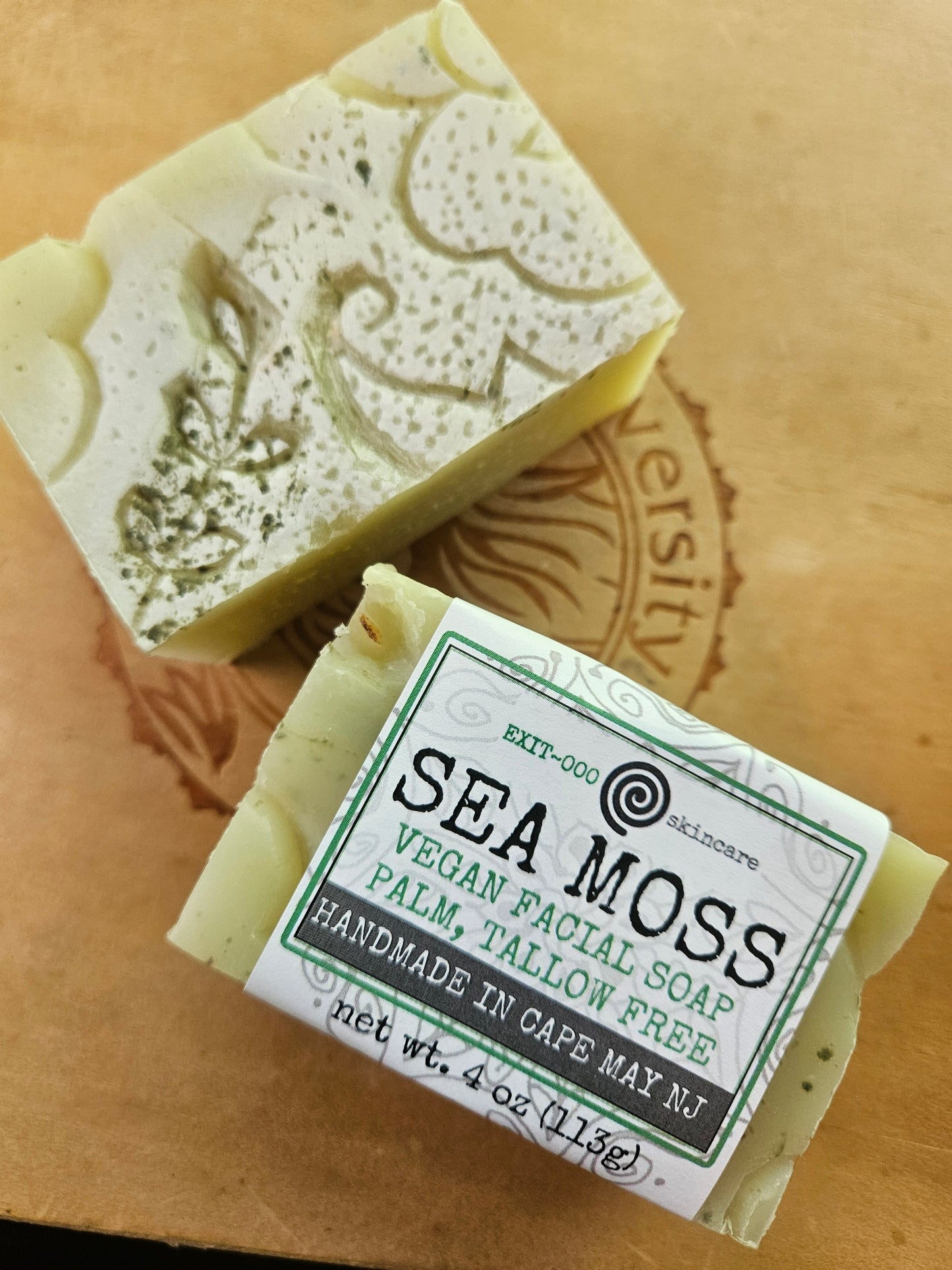 SBar: Vegan Facial Sea Moss Soap