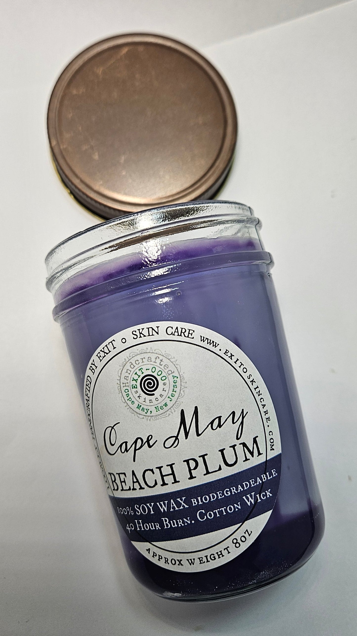 CDL: Cape May Beach Plum Soy Candle 8oz