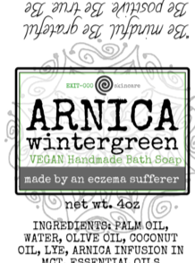 SBar: VEGAN Arnica Wintergreen