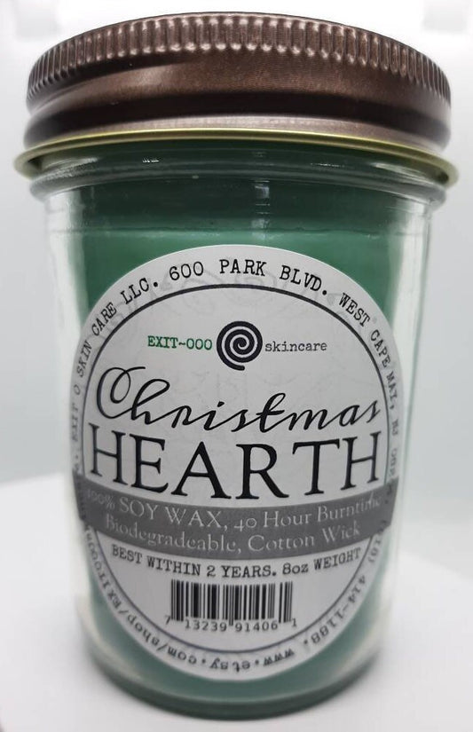 Candle Christmas Hearth