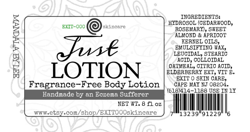 BLotion: Just Lotion Frag-Free HS