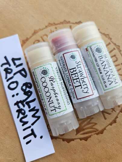 LipB3: Fruitti Trio Lip Balms HS