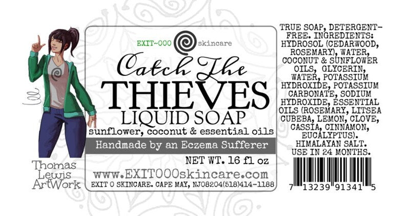 LiqSp: Catch The Thieves Liquid Soap BESTSELLER!!