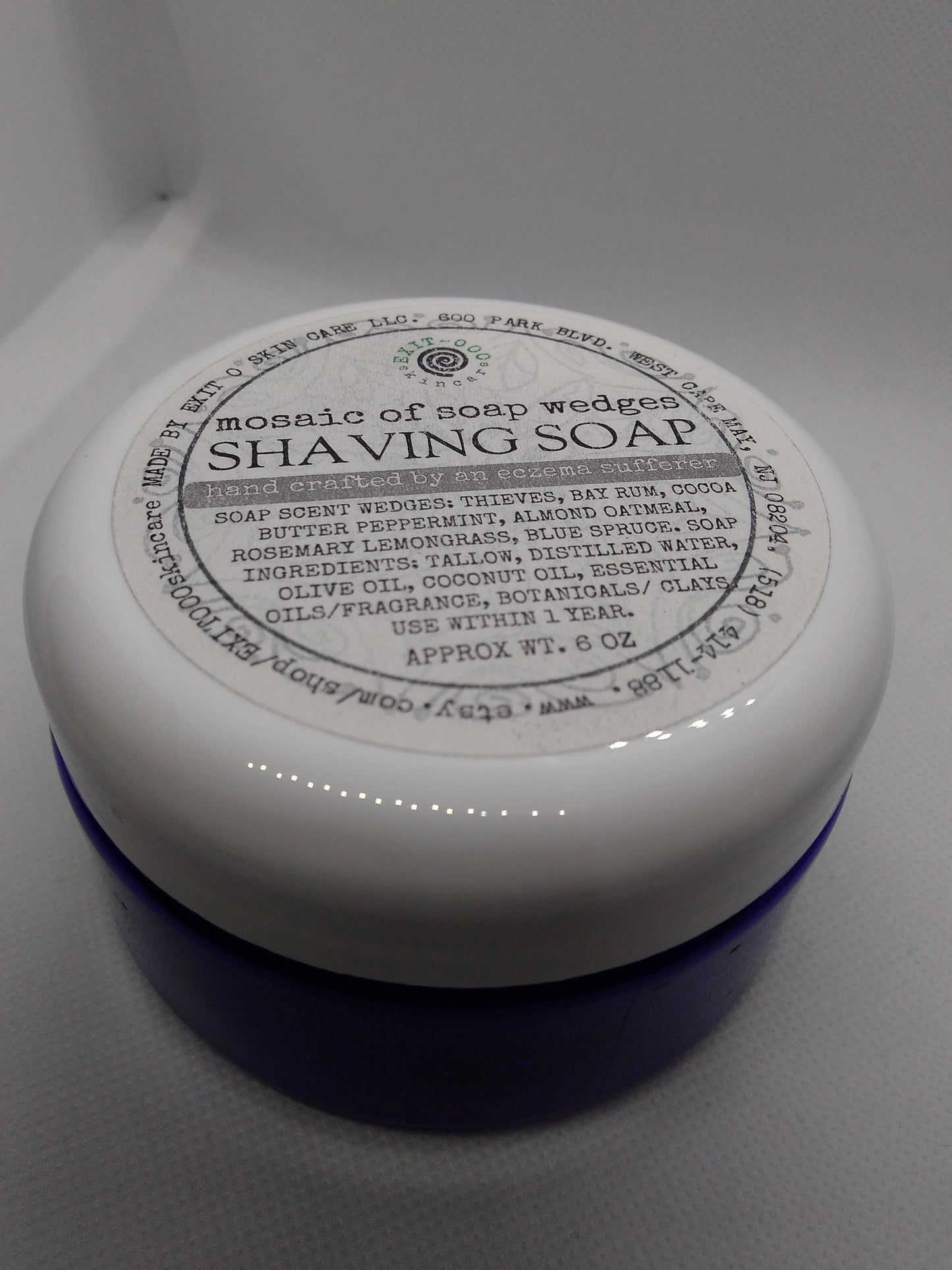 Spec: Shaving Soap Jar