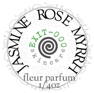 Perf: Jasmine Rose Myrrh Natural Parfum 1/4 oz