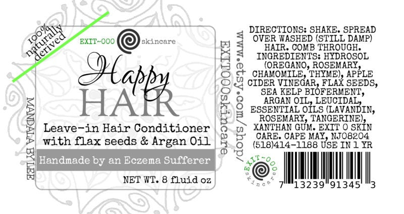 Hair: Happy Hair Leave-in Conditioner