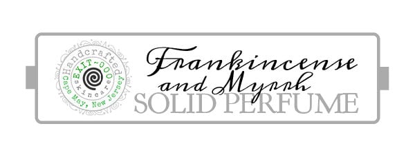 Perf: Solid Perfume Frankincense & Myrrh