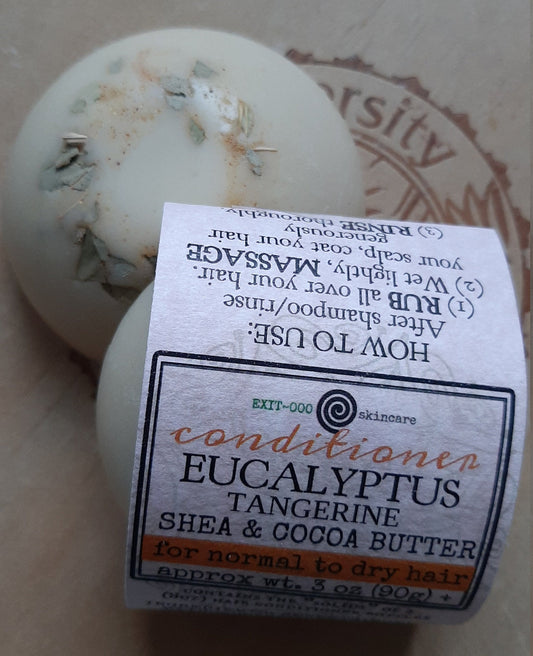 Hair: Eucalyptus Tangerine Solid Hair Conditioner Bar