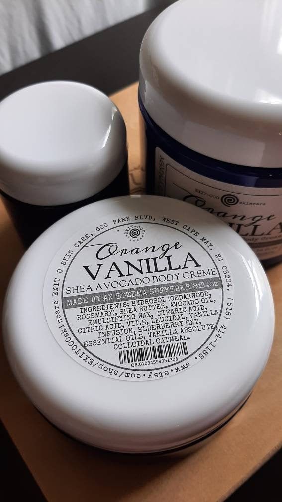 Creme: Orange Vanilla Shea Avocado Body Cream