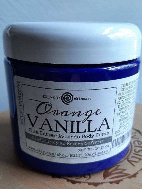 Creme: Orange Vanilla Shea Avocado Body Cream