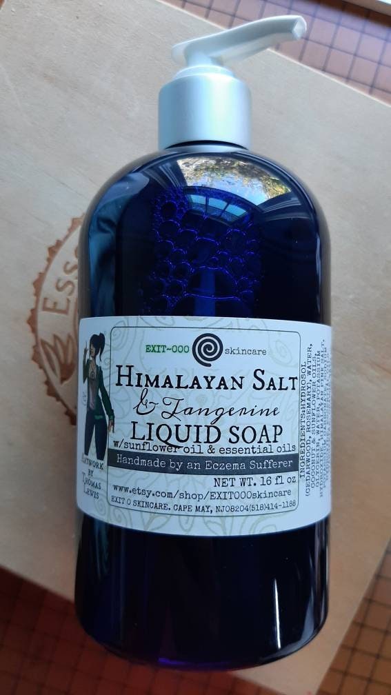 LiqSp: Himalayan Salt & Tangerine Liquid Soap