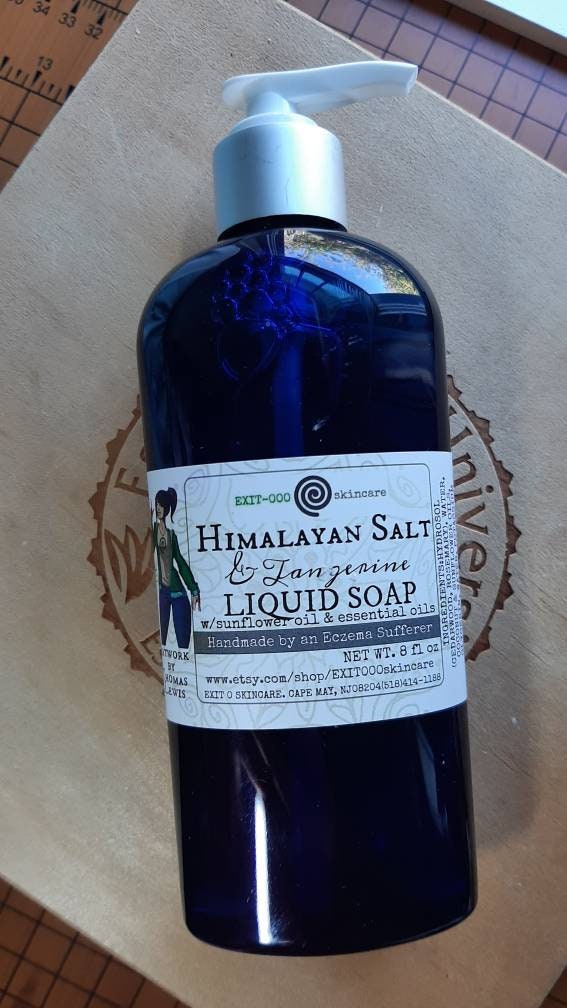 LiqSp: Himalayan Salt & Tangerine Liquid Soap