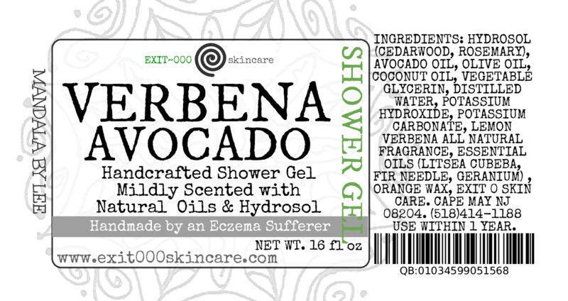 LiqSp: Verbena Avocado Shower Gel