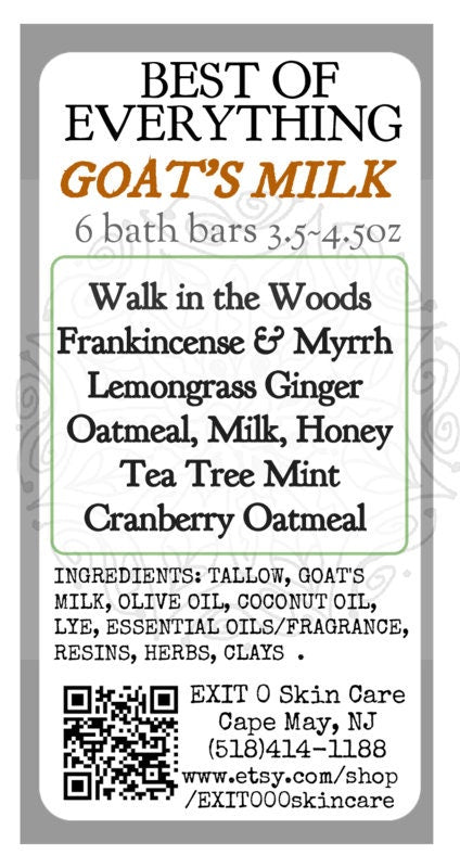 Goat's Milk Soap Opera - 6 bar giftbox