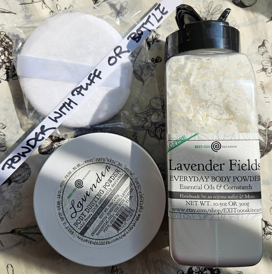 Spec: Lavender Body Dusting Powder with Puff